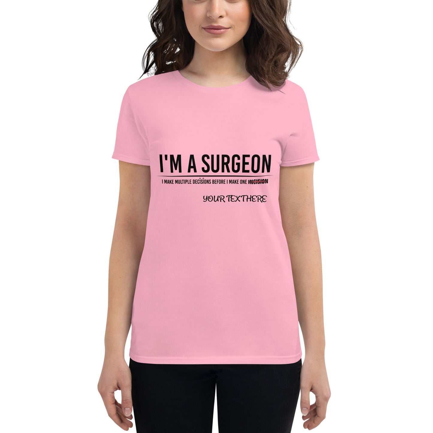 Women's short sleeve t-shirt