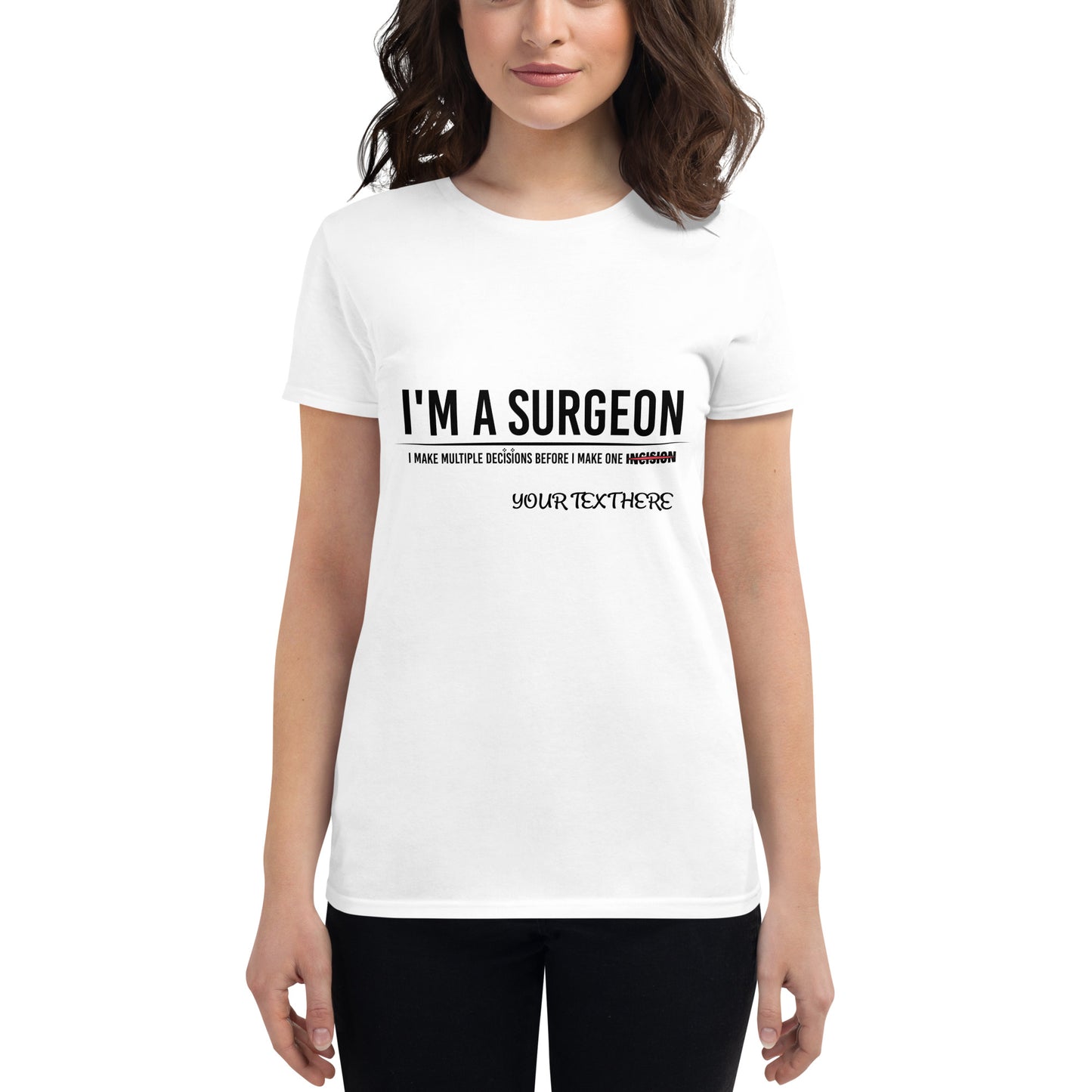 Women's short sleeve t-shirt