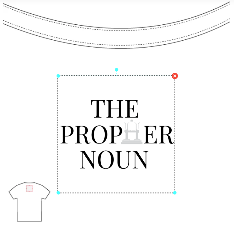 3/4 Sleeve Raglan Shirt with "Goddess" and "The PropHer Noun" Designs