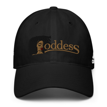 Performance Golf Cap Embroidered with "Goddess" and "The PropHer" Noun Designs