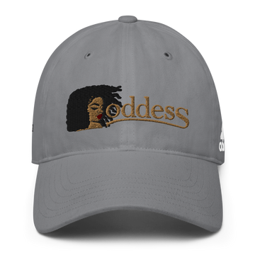 Performance Golf Cap Embroidered with "Goddess" and "The PropHer Noun" designs
