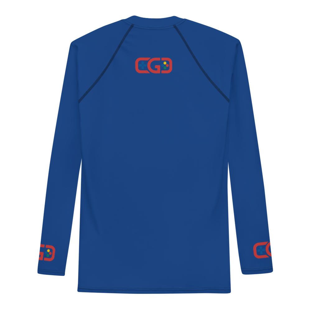 L/S Rash Guard T-Shirt with "Gamer" and "Controller" Designs