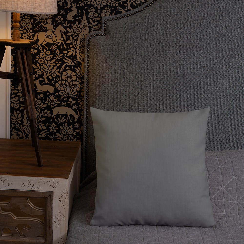 Premium Pillow with "Just Different" Design