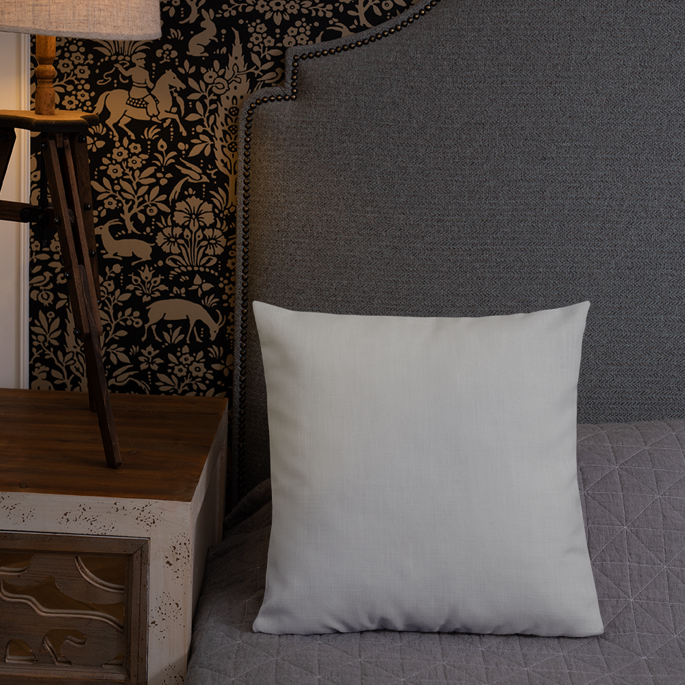 Premium Pillow with "Just Different" Design