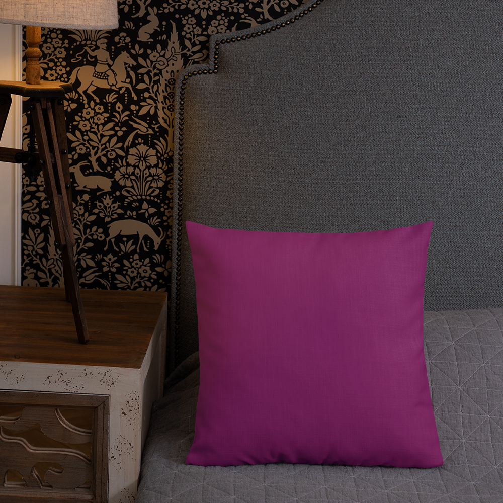 Premium Pillow with "Just Different" Design