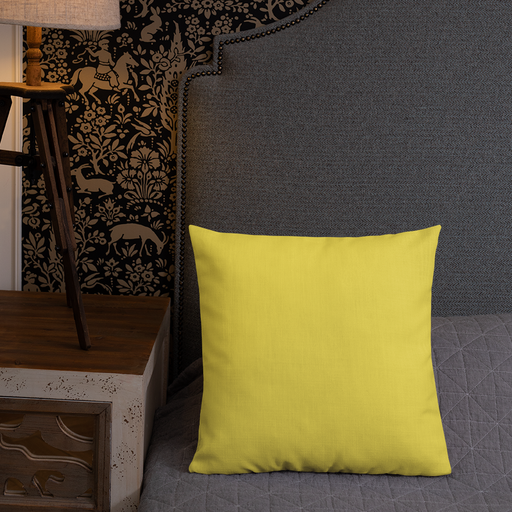 Premium Pillow with "Just Different" Design