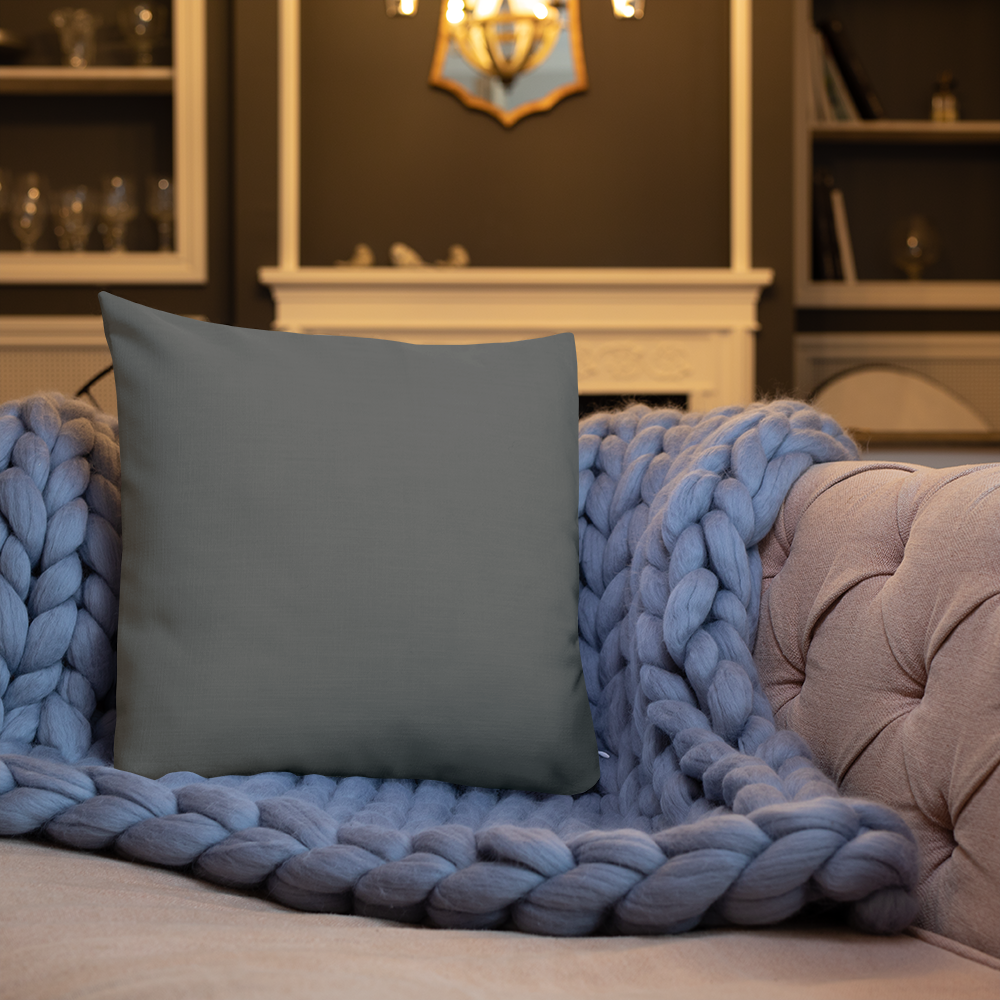 Premium Pillow with "Just Different" Design
