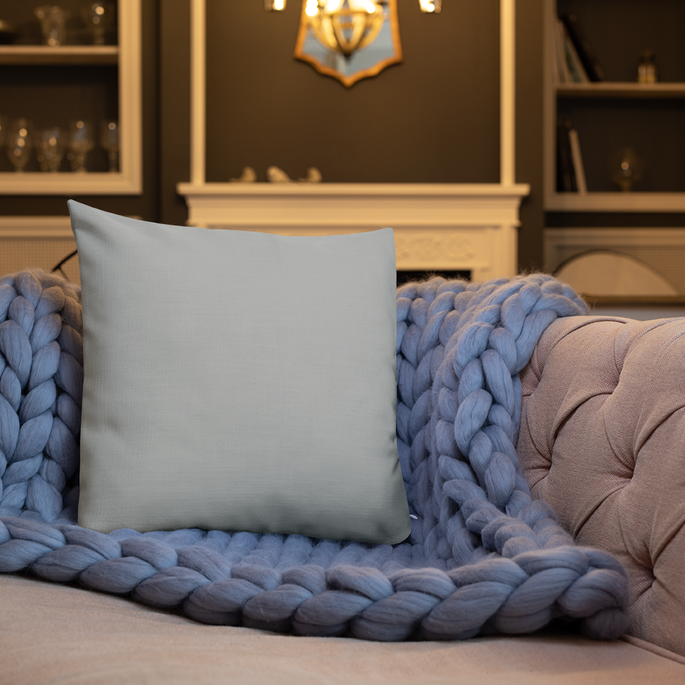 Premium Pillow with "Just Different" Design