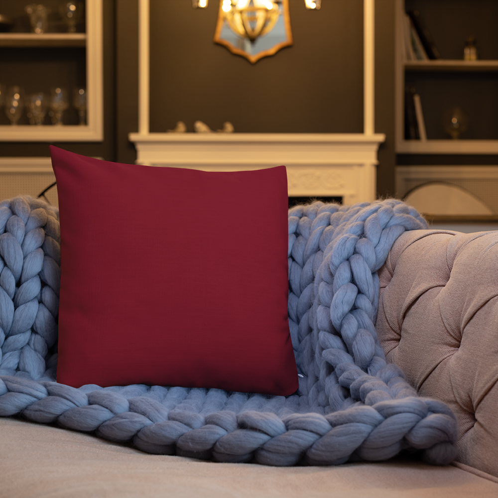 Premium Pillow with "Just Different" Design