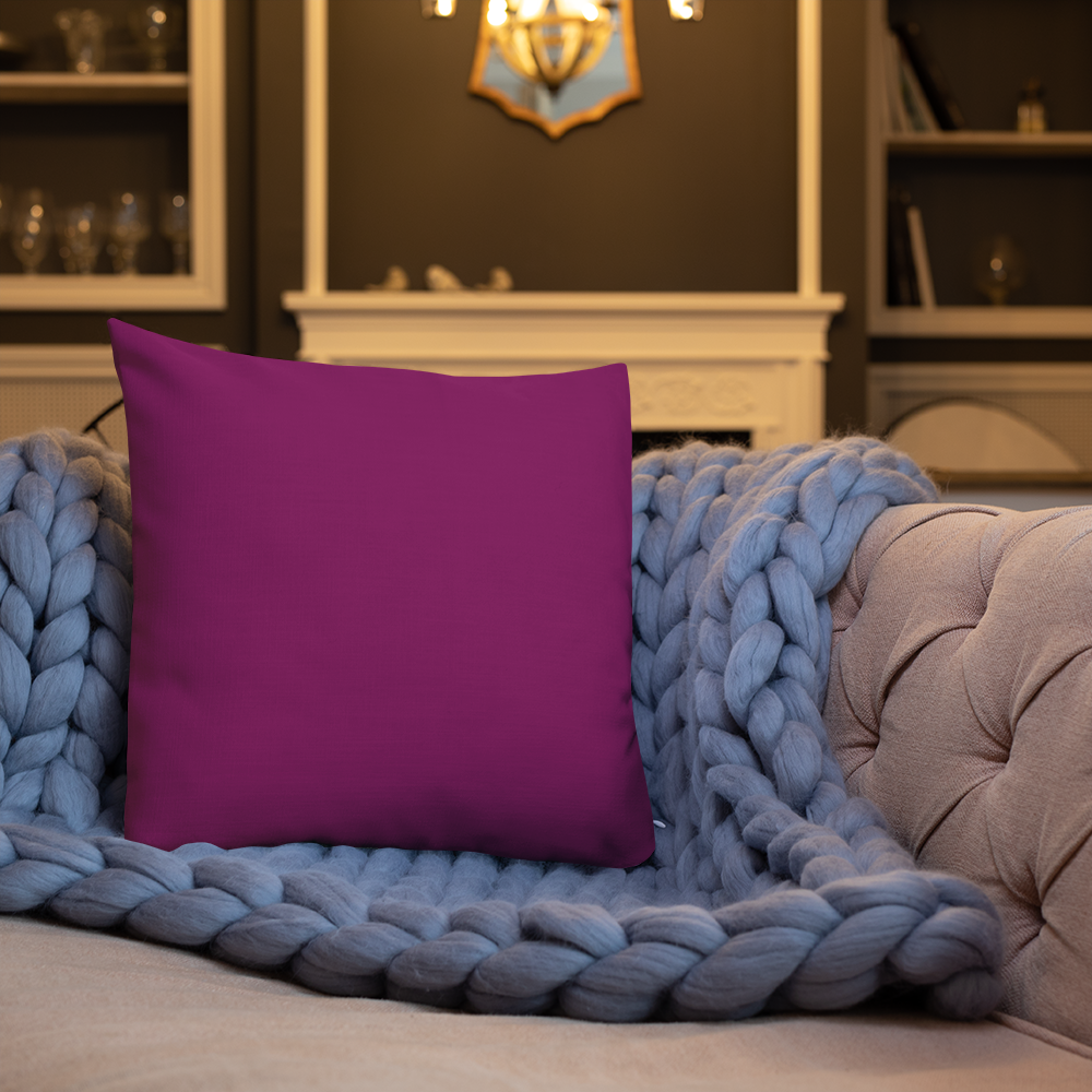 Premium Pillow with "Just Different" Design