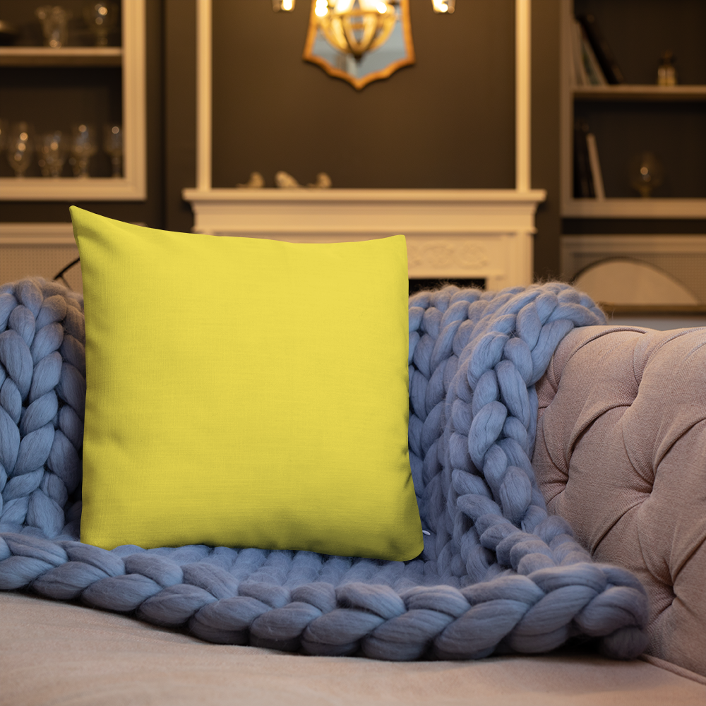 Premium Pillow with "Just Different" Design