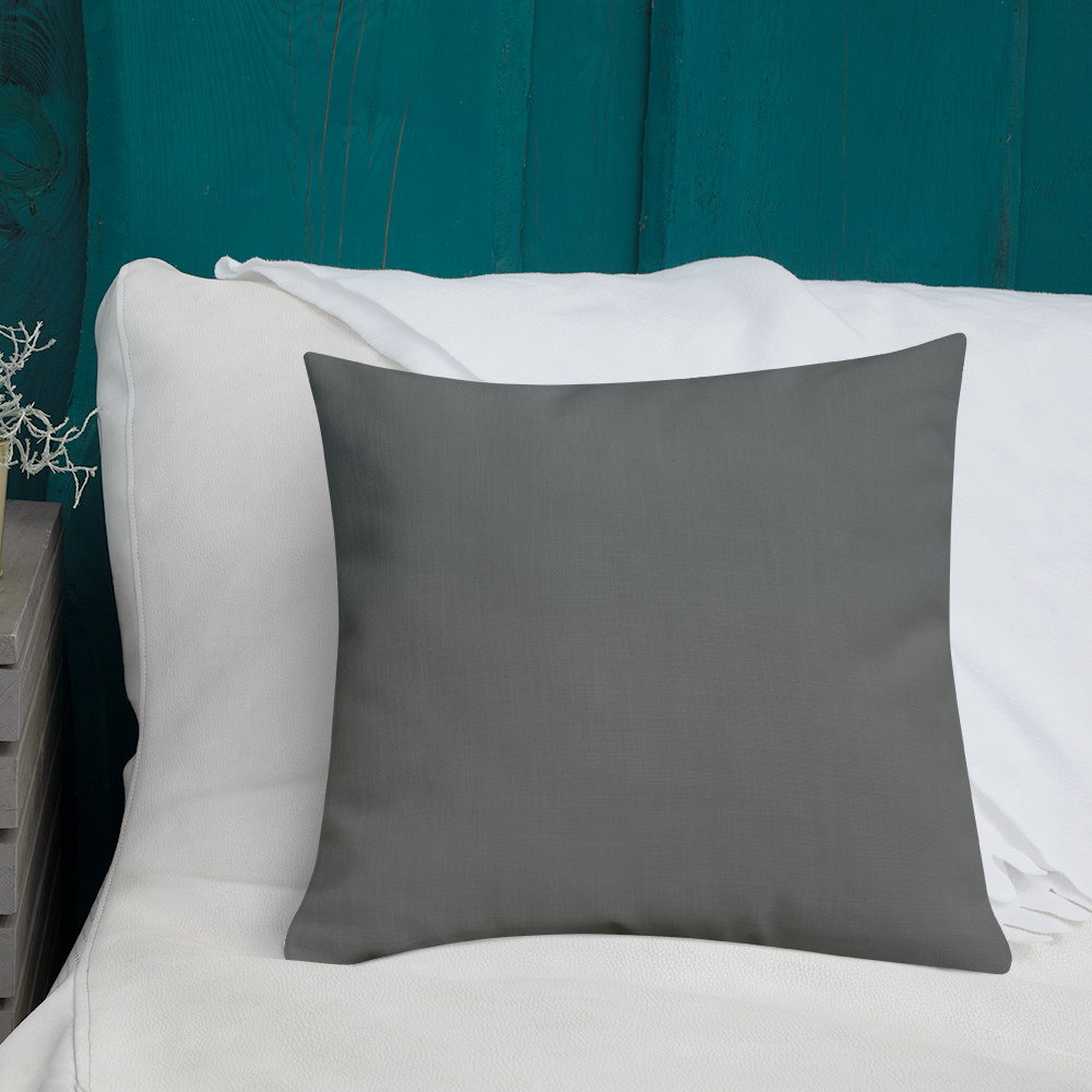 Premium Pillow with "Just Different" Design