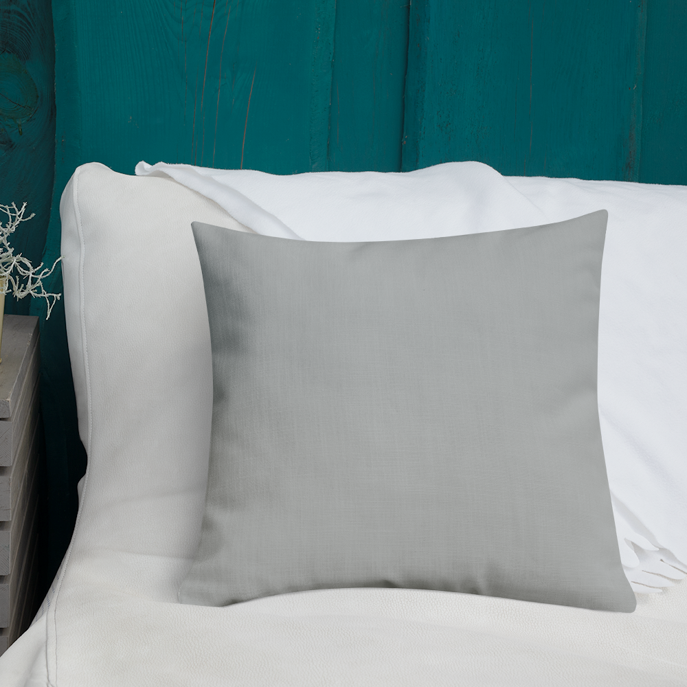 Premium Pillow with "Just Different" Design