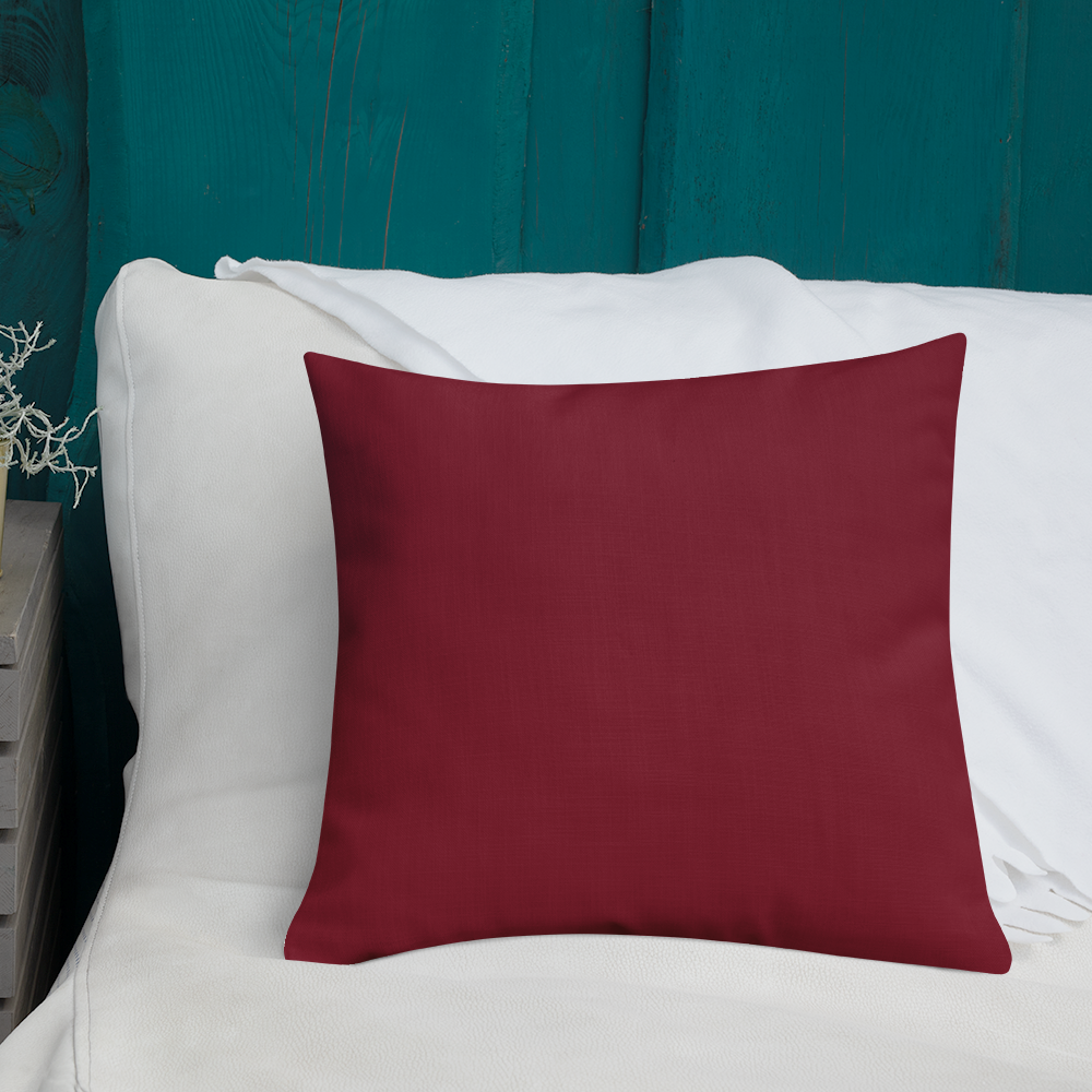 Premium Pillow with "Just Different" Design