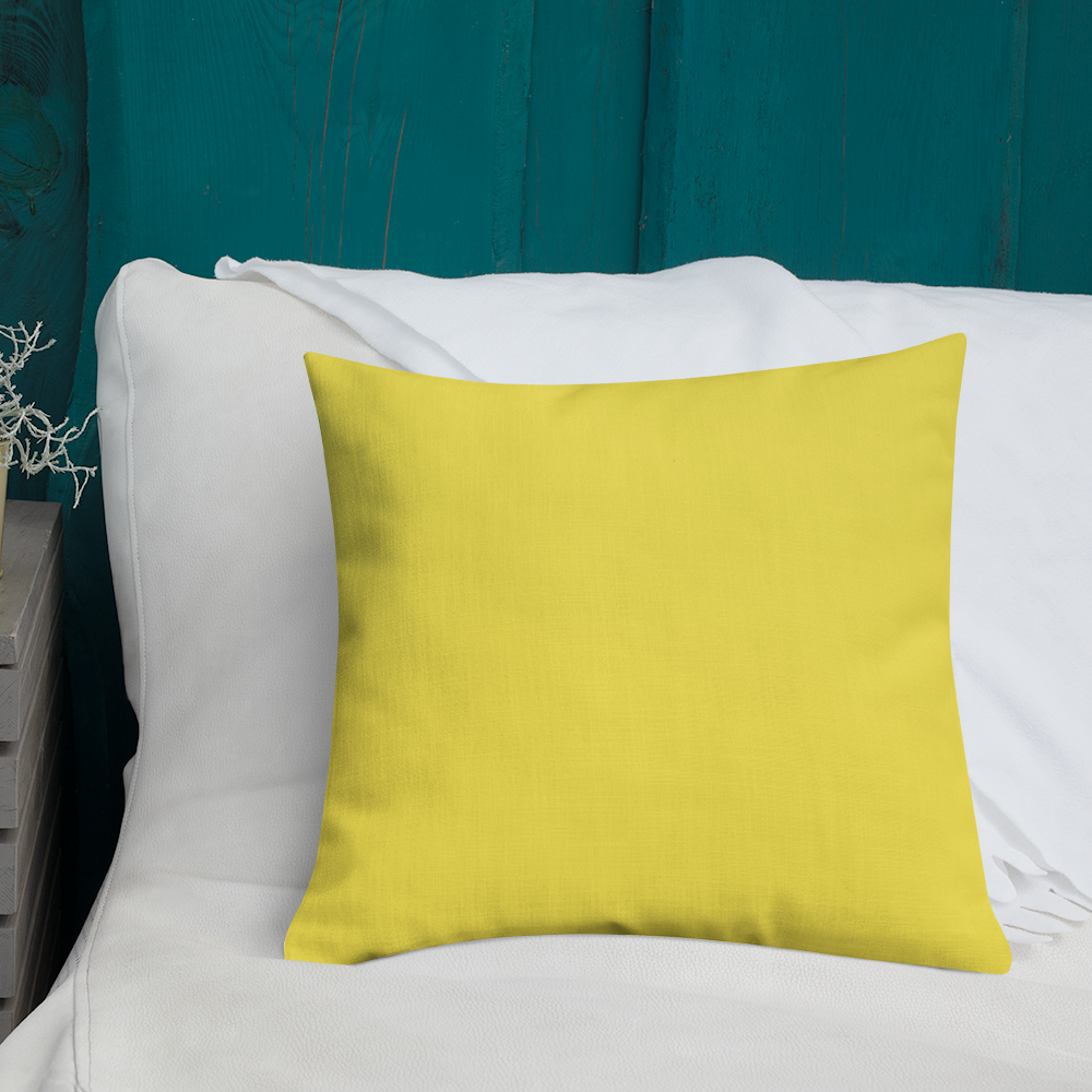 Premium Pillow with "Just Different" Design