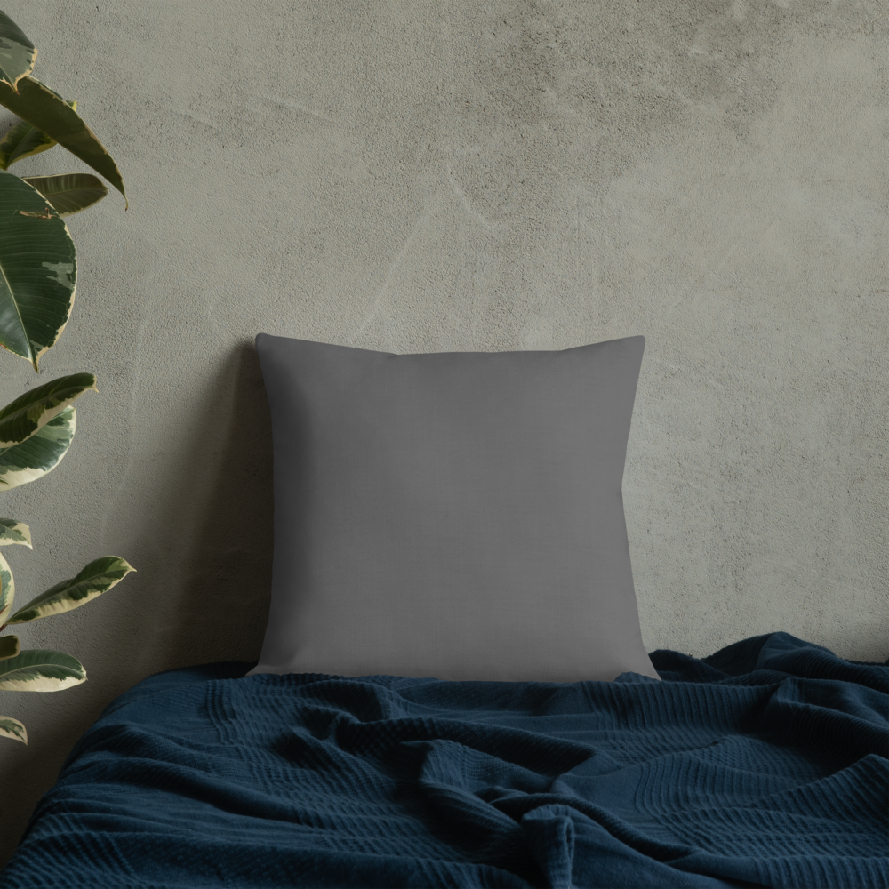 Premium Pillow with "Just Different" Design