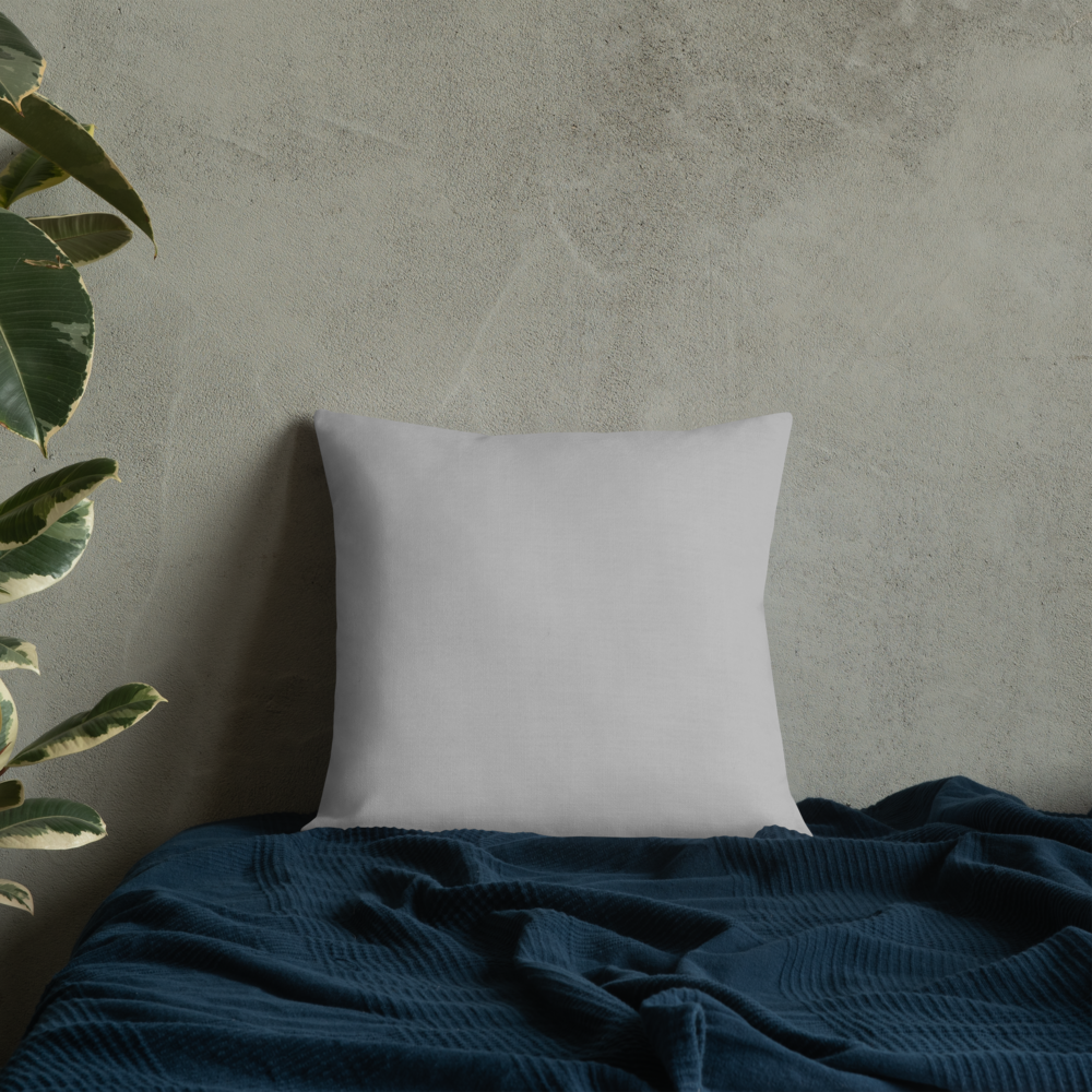 Premium Pillow with "Just Different" Design