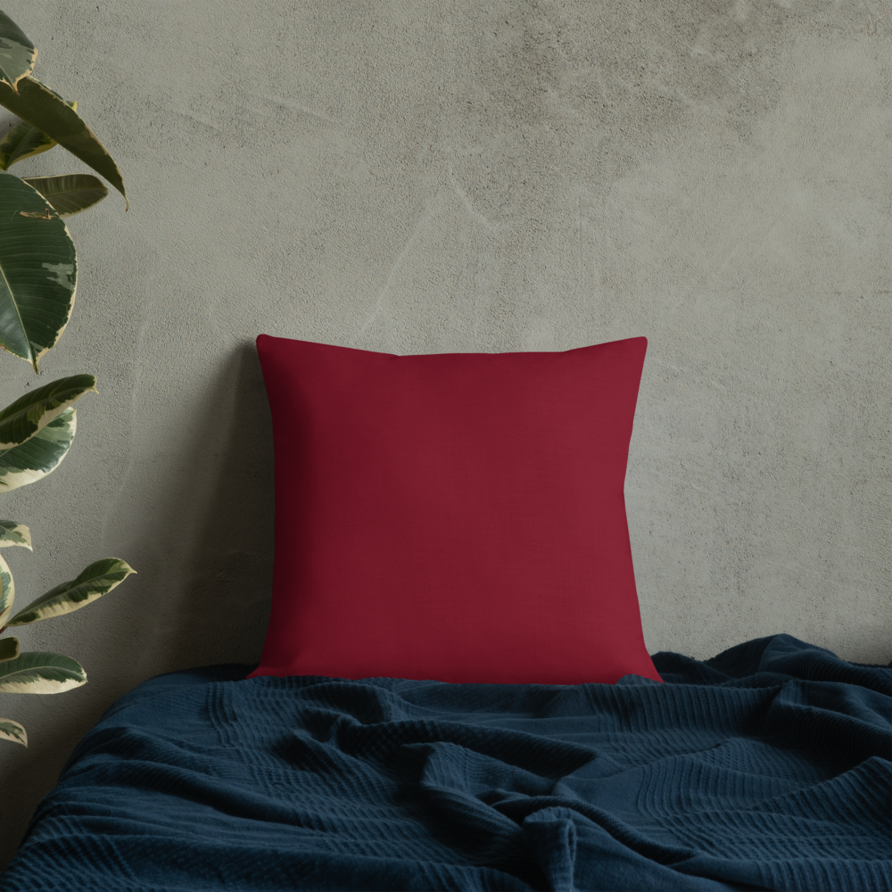 Premium Pillow with "Just Different" Design