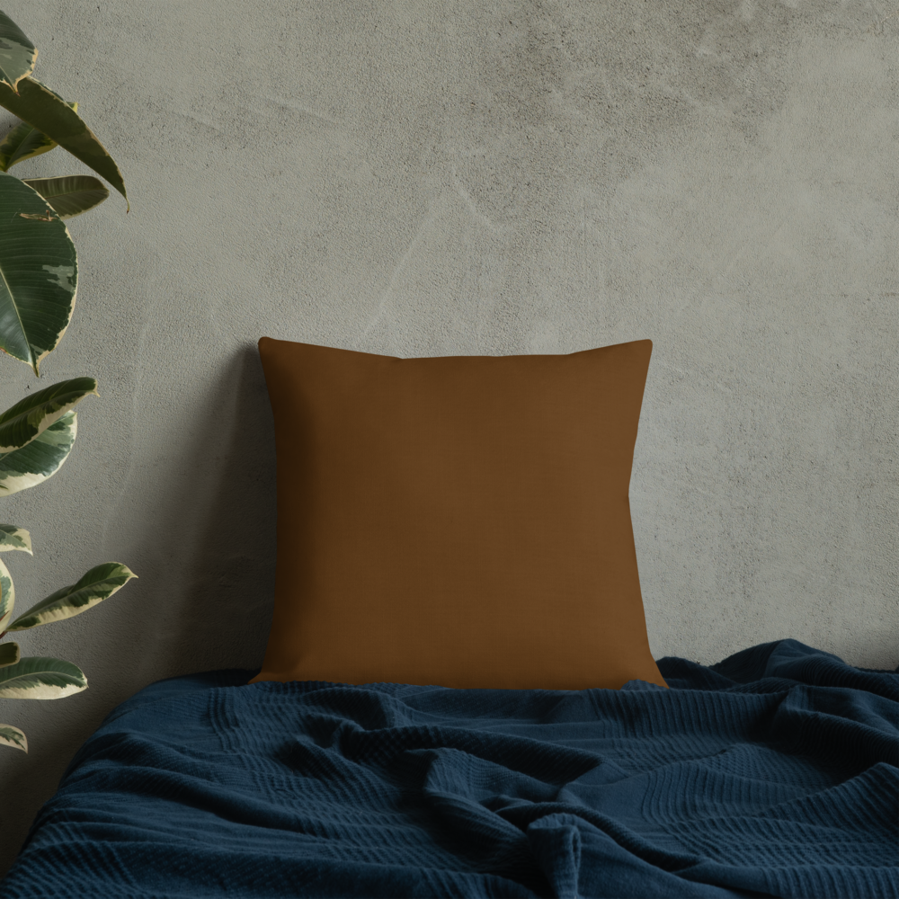 Premium Pillow with "Just Different" Design
