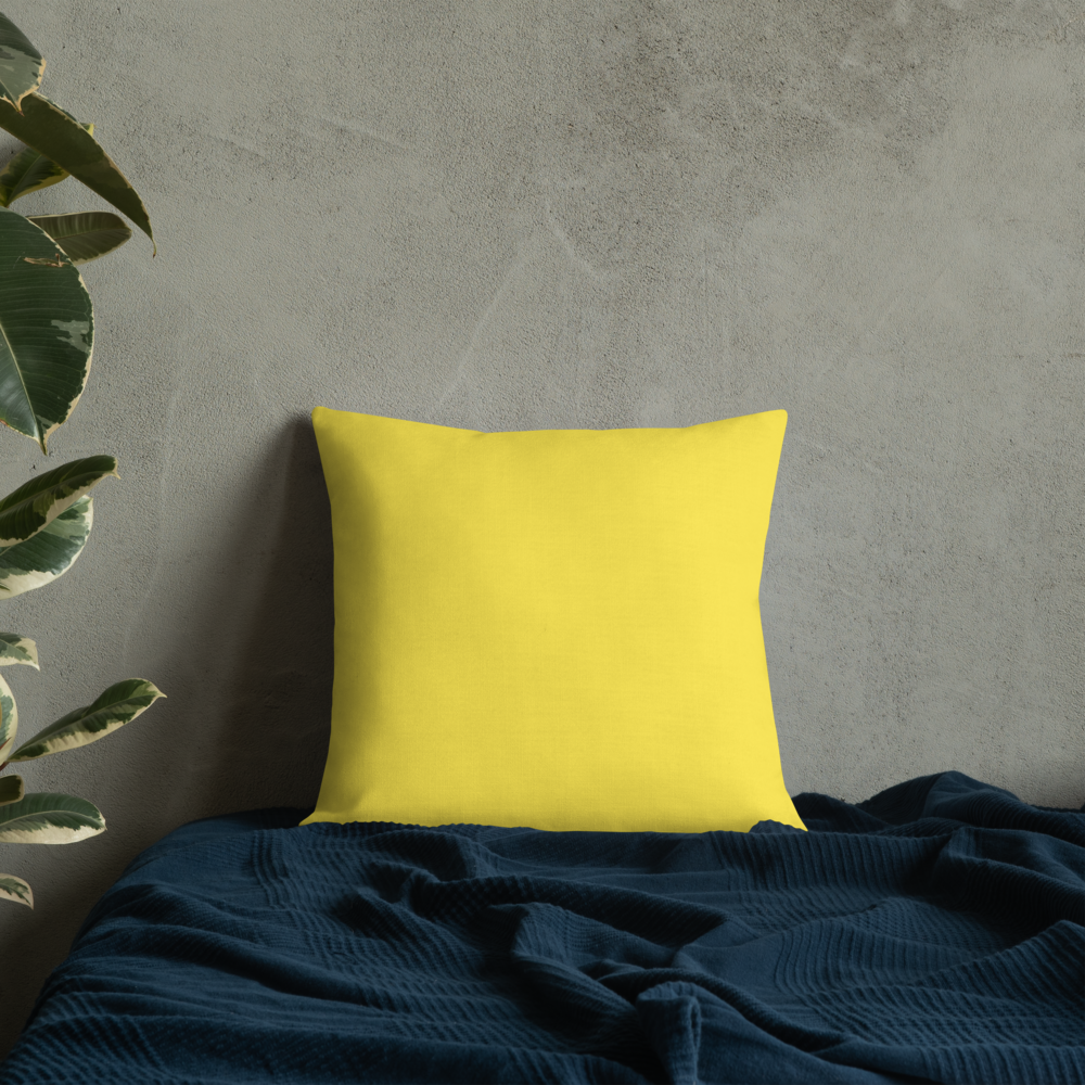 Premium Pillow with "Just Different" Design