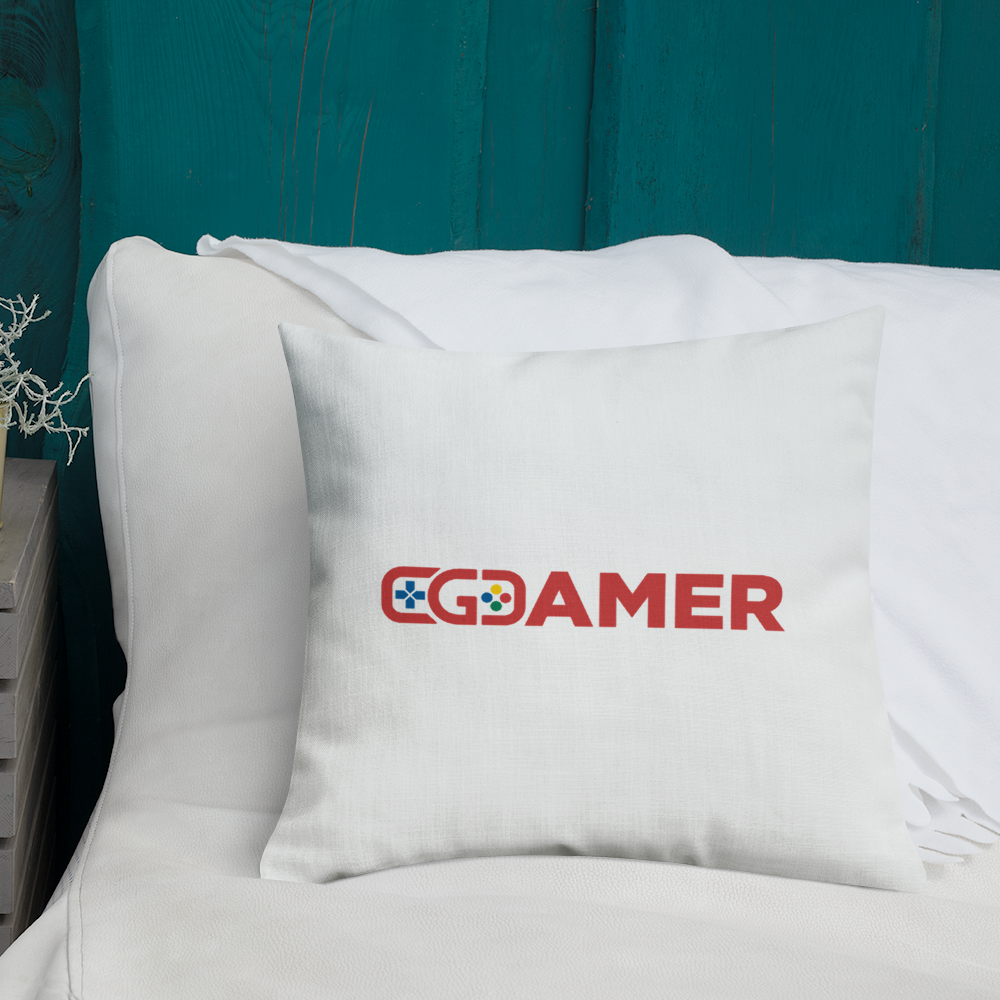 Premium Pillow with "Gamer" Designs