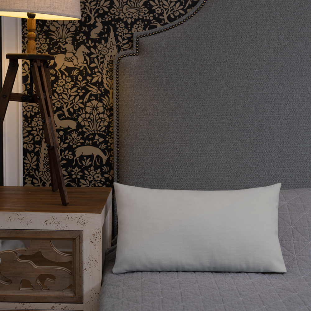 Premium Pillow with "Just Different" Design