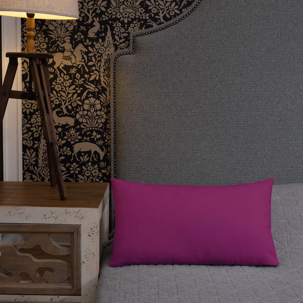Premium Pillow with "Just Different" Design
