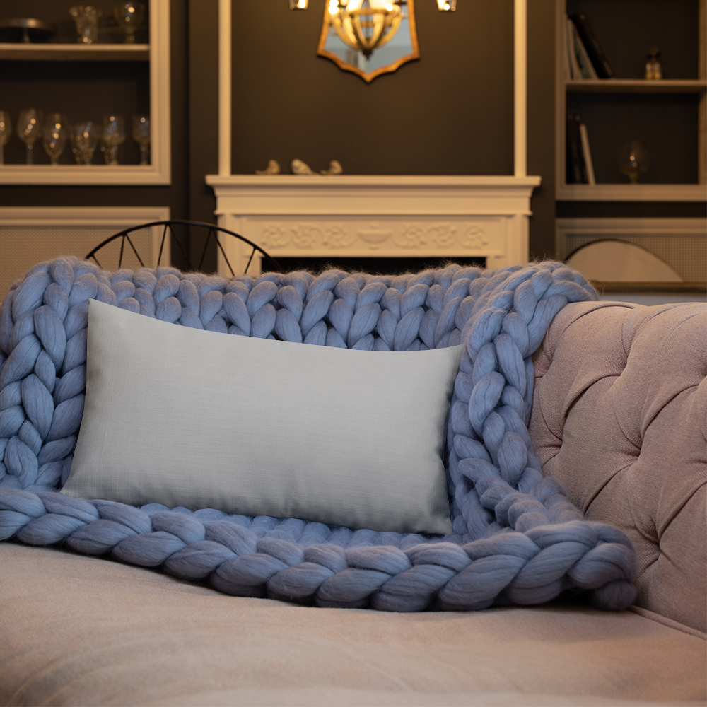Premium Pillow with "Just Different" Design