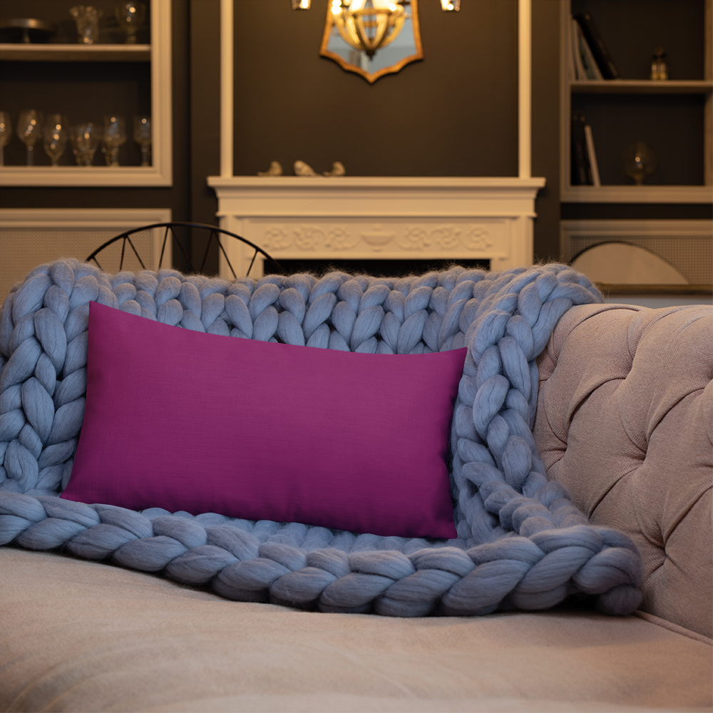 Premium Pillow with "Just Different" Design