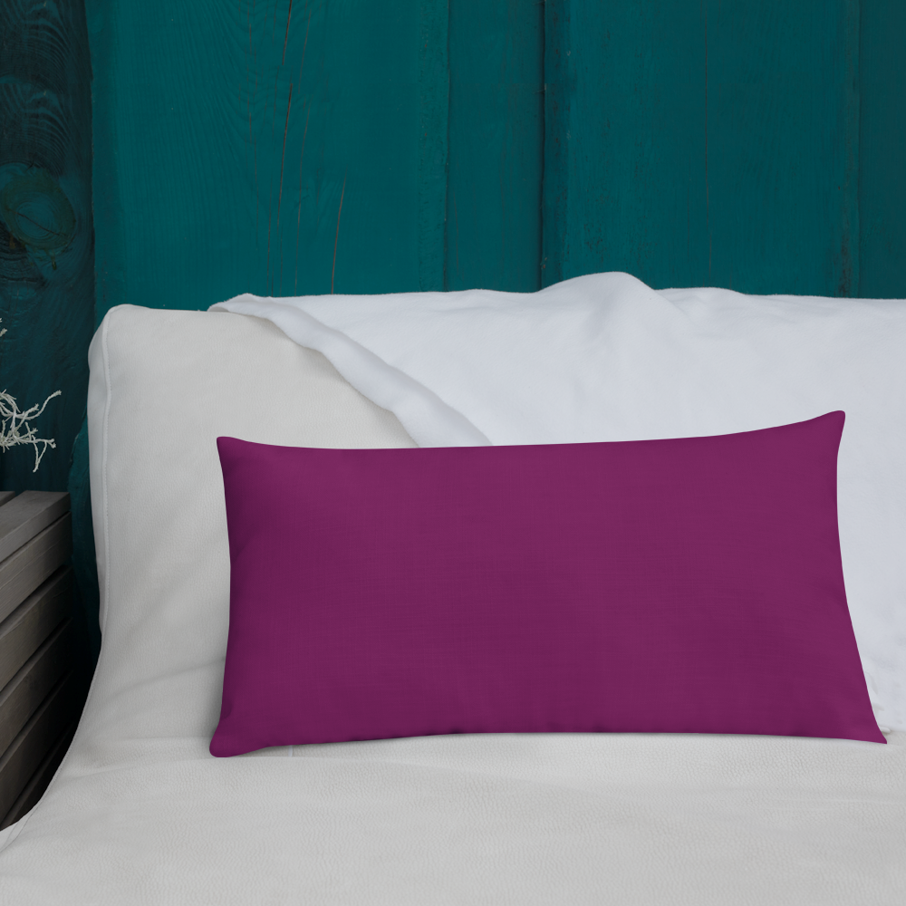 Premium Pillow with "Just Different" Design