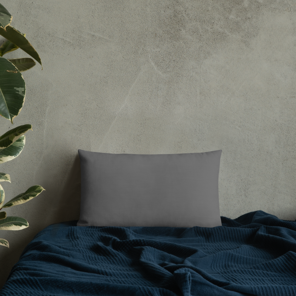 Premium Pillow with "Just Different" Design