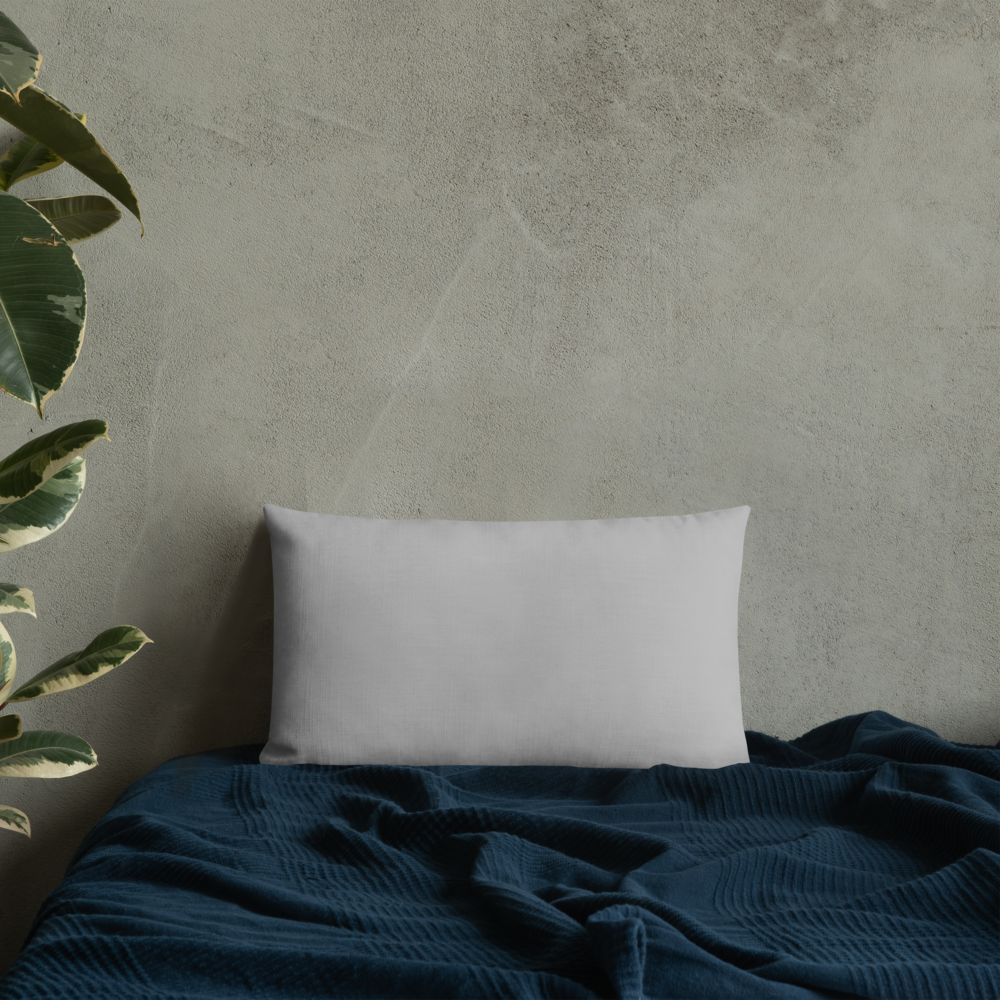 Premium Pillow with "Just Different" Design