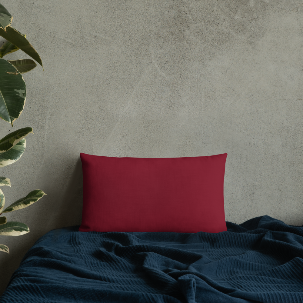 Premium Pillow with "Just Different" Design
