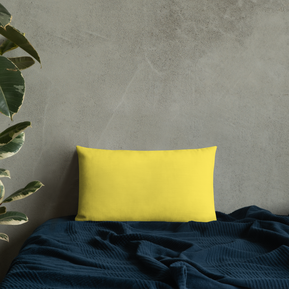 Premium Pillow with "Just Different" Design