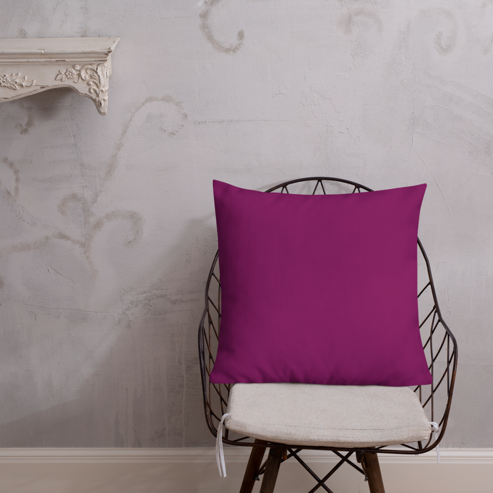 Premium Pillow with "Just Different" Design