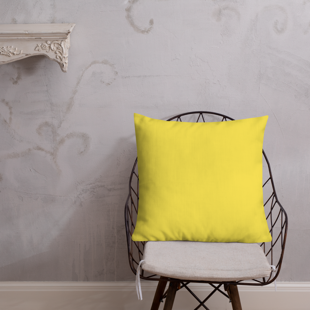 Premium Pillow with "Just Different" Design