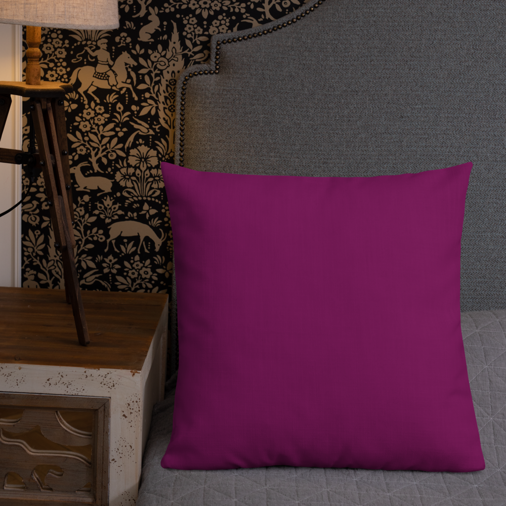 Premium Pillow with "Just Different" Design