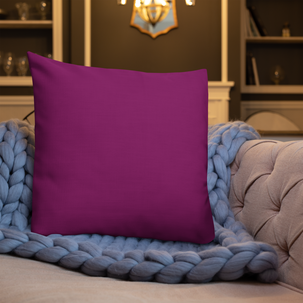 Premium Pillow with "Just Different" Design