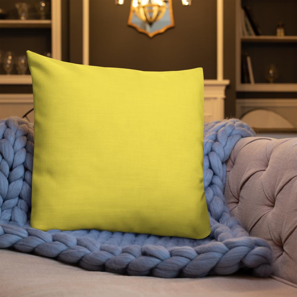 Premium Pillow with "Just Different" Design