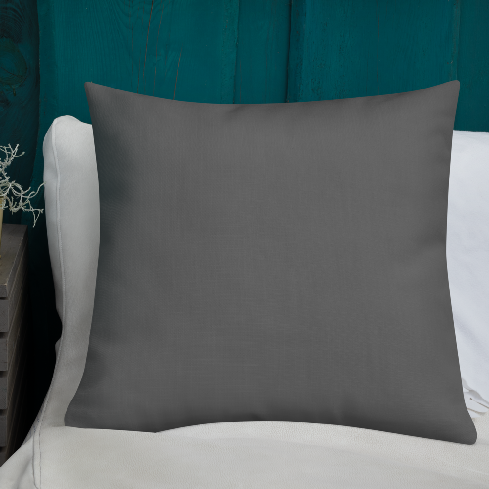 Premium Pillow with "Just Different" Design
