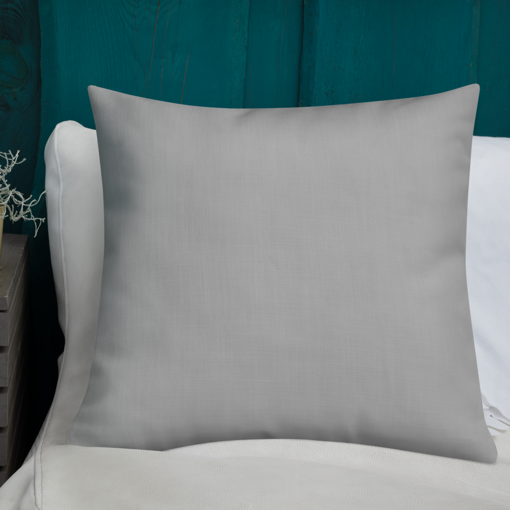 Premium Pillow with "Just Different" Design