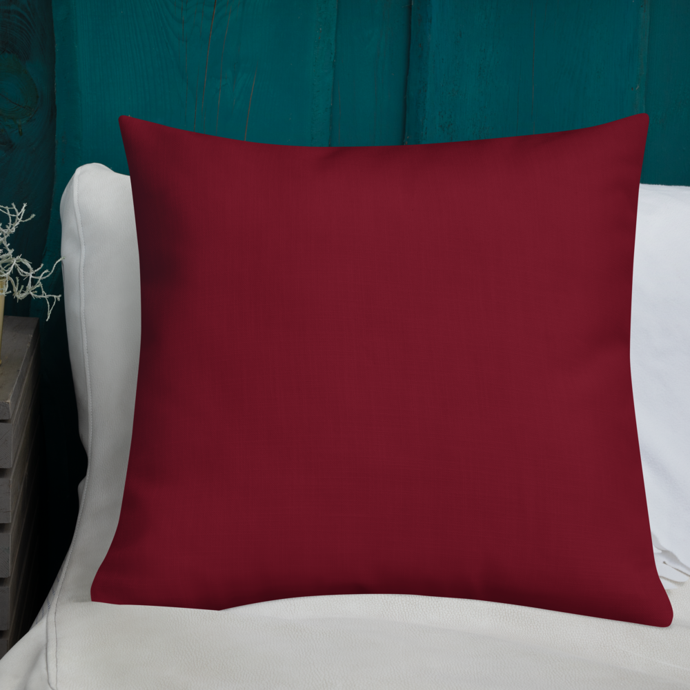 Premium Pillow with "Just Different" Design