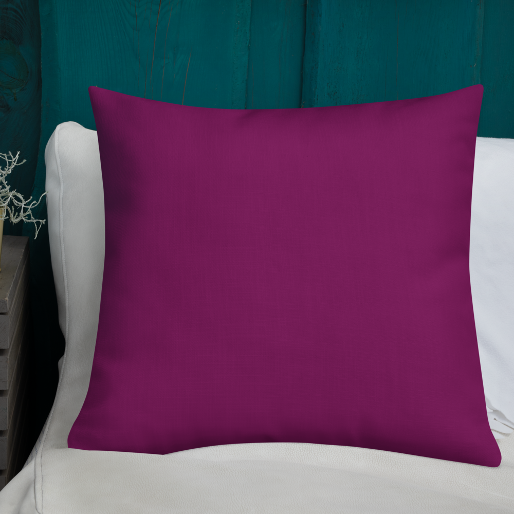 Premium Pillow with "Just Different" Design