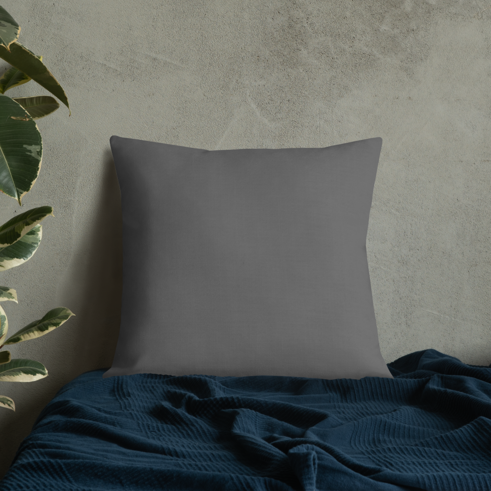 Premium Pillow with "Just Different" Design