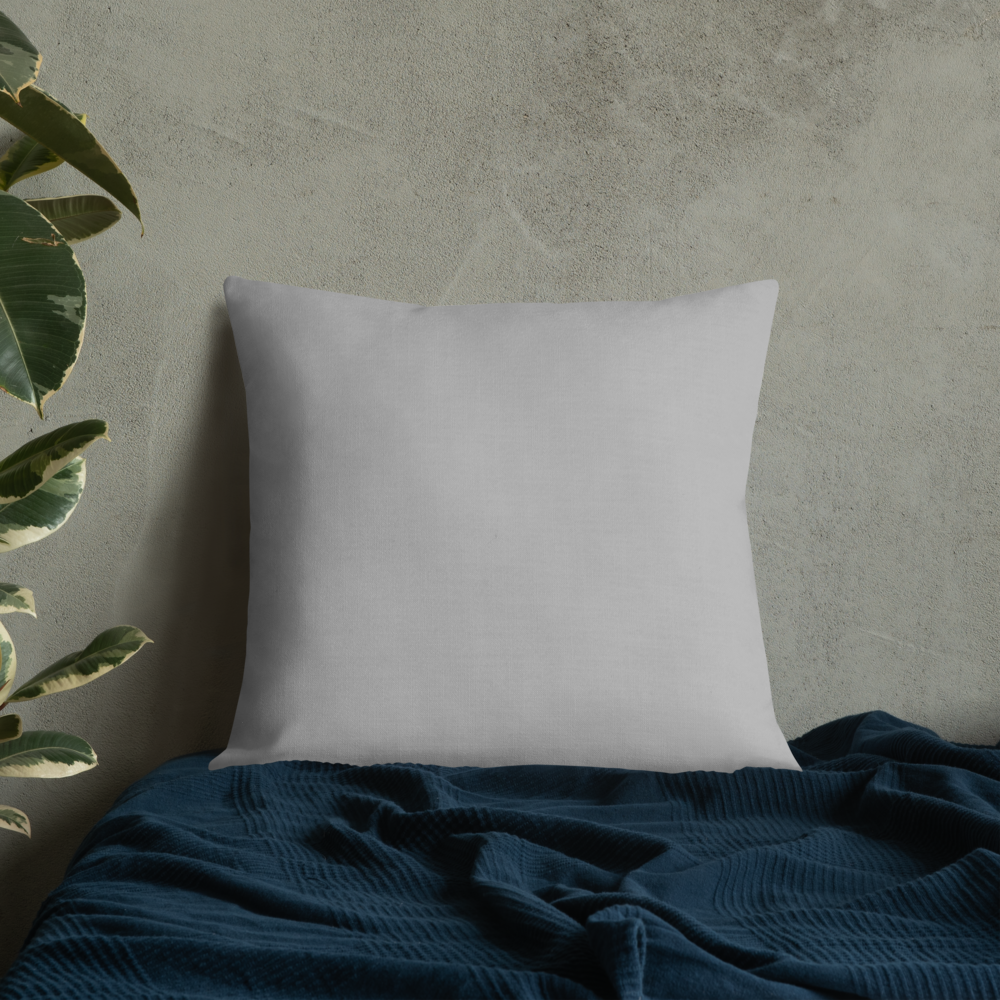 Premium Pillow with "Just Different" Design