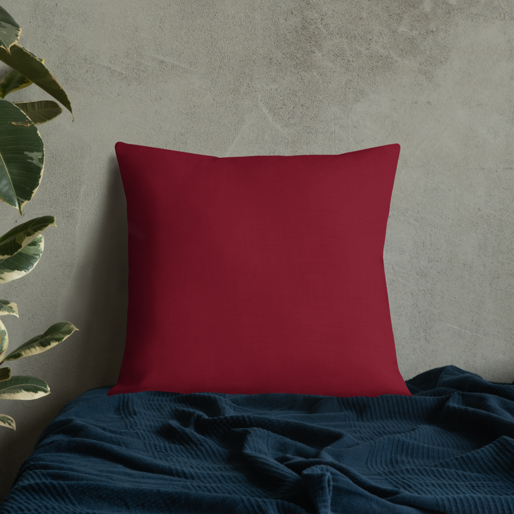 Premium Pillow with "Just Different" Design