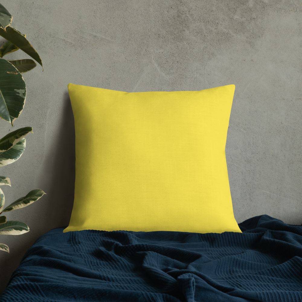 Premium Pillow with "Just Different" Design
