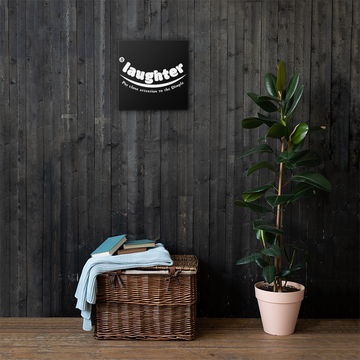 Canvas Print with "Slaughter" Design