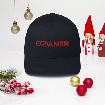 Structured Twill Cap with "Gamer" Designs