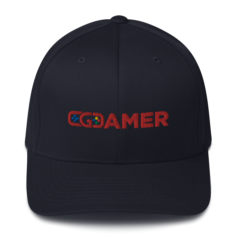 Structured Twill Cap with "Gamer" Designs